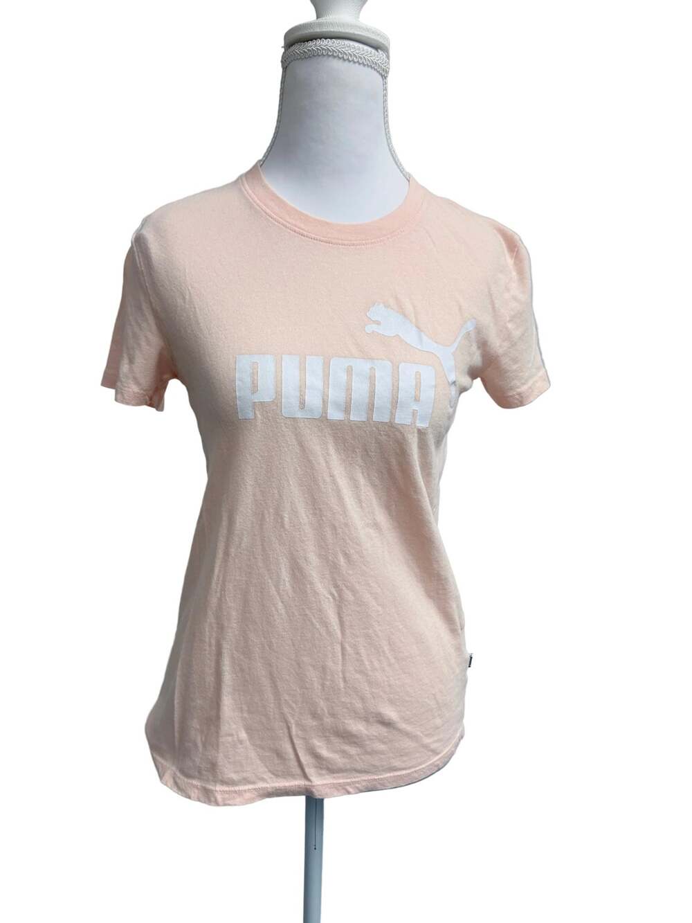 Puma light peach short sleeve t-shirt